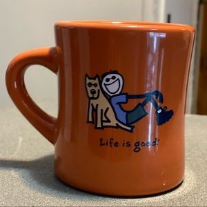 LIFE IS GOOD COFFEE MUG